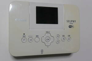 ノーチェック・・Canon コンパクトフォトプリンター SELPHY CP910 WH．．ＪAＮＫ扱い