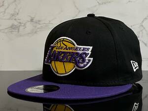 【未使用品】425KD★NEW ERAニューエラ 9FIFTY×NBA ロサンゼルス・レイカーズ Los Angeles Lakers コラボキャップ 帽子 CAP《FREEサイズ》