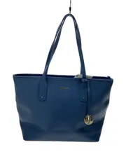 FURLA トートバッグ レザー ブルー pnd2