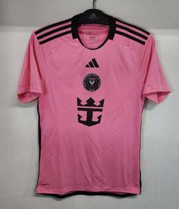 24-25インテル・マイアミ Inter Miami CF(H)#10 メッシ messi 半袖 adidas アディダス MLSリーグ仕様 M or L or 2XL