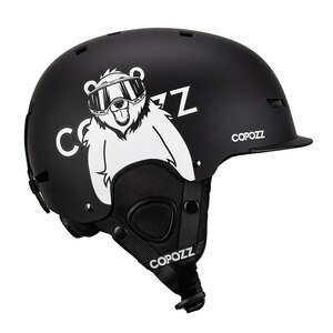 お買得◆Copozz-大人と子供のためのユニセックス　スキーヘルメット　落下防止　衝撃保護　スノーボードヘルメット　M/L