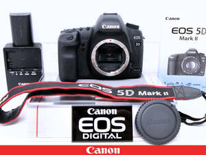 ◆3583ショット極上美品◆Canon キャノン EOS 5D Mark II マーク2 ボディ◆少ないシャッター数★ハイアマチュア35ｍｍフルサイズ一眼レフ