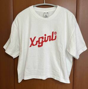 【2枚セット】X-girl エックスガール Tシャツ WHITE/BLACK ONE SIZE