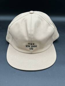 新品　未使用品　THE H.W DOG&CO. FIELD CAP ザエイチタブリュ　ドッグアンドコー　キャップ　ベージュ 