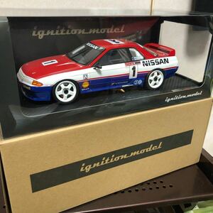 1400 イグニッションモデル ignition model IG1917 1/18 スカイライン GT-R #1 1991 バサースト 1000 ミニカー 模型 完成品 Nissan 日産