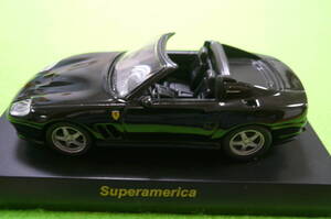 【希少・新品】京商1/64 ミニカーコレクション★Superamerica ☆ ブラック