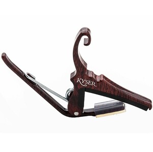 カポタスト アコギ カイザー Kyser KG6RW QUICK-CHANGE CAPO ROSEWOOD アコースティックギター用 カポ ギター