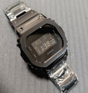 G-shock ブラック メタル カスタム本体付 DW5600BB