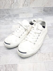 ◇ Θ converse コンバース　JACK PURCELL　1R193 ローカット スニーカー　シューズ サイズ23.0ｃｍ ホワイト レディース P