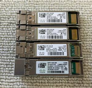 4本セット Cisco シスコ 純正 SFP-10G-SR Transceiver Module 10-2415-03