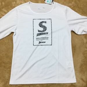 【送料無料】スリクソン（SRIXON）ロングスリーブTシャツ　 Oサイズ 新品 SDL-8822Wホワイト