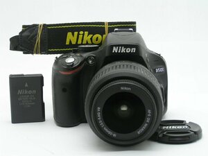 ★ハローカメラ★1400 Nikon D5100 (AF-S NIKKOR 18-55mm F3.5-5.6 G VR)1620画素 本体とバッテリーのみ 難有 動作品 1円スタート 即決有り