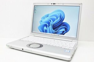 1円スタート ノートパソコン Windows11 Panasonic レッツノート CF-SV7 メモリ8GB 第8世代 Core i5 SSD256GB Windows10 12.1 カメラ