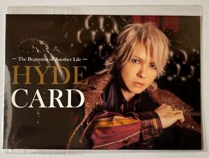 ■非売品■ HYDE CARD 所持者限定特典 ステッカー INSIDE LIVE 2024 / L