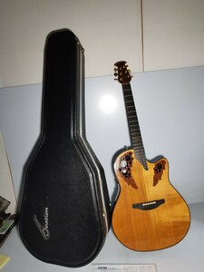 Ovation 2003-VN？ 綺麗 ケース付 エレアコ 中古