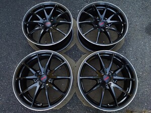 鍛造 RAYS ボルクレーシング G25 CB 18インチ 7.5J+48 PCD114.3 5穴 4本