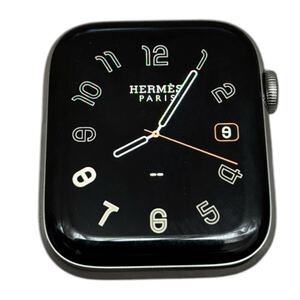 本体のみ バッテリー80％ Apple Watch series6 HERMES 44mm アップルウォッチ エルメス GPS+Cellular シルバーステンレス シリーズ6 