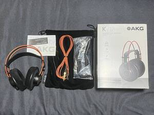 【USED】AKG 712PRO 美品 付属品完備 イヤーパッドとゴム紐ヘタリ殆ど無し