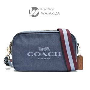 コーチ COACH ショルダー バッグ ジェス クロス ボディバッグ 2WAY デニム ブルー ネイビー ボルドー 保存袋付 送料無料