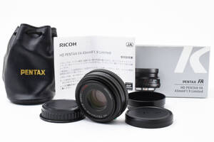 ★☆【良品】 PENTAX HD FA 43mm F1.9 limited ブラック 元箱付き #4361☆★