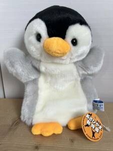 ☆ 送料無料 ☆ 新品 未使用品 旭山動物園 ペンギン ハンドパペット人形 ぬいぐるみ ☆ 手人形