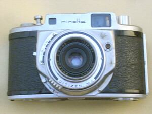 Minolta ・A・　ミノルタ　フイルム　カメラ　MINOLTA　A　1955年　中古品　ジャンク品