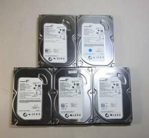 KN3450 【中古品】5個セット Seagate ST3500413AS HDD 500GB