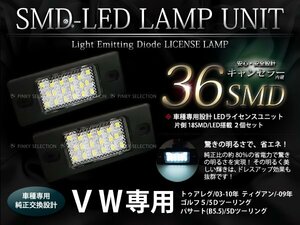 VW GolfVariantゴルフヴァリアント LEDライセンスランプユニット ナンバー灯ユニット