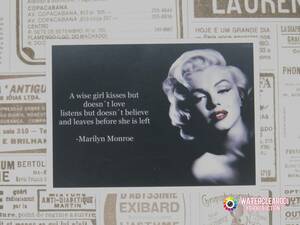 ★☆★21019-ExHS★☆★[MARILYN MONROE-STICKER] マリリン・モンロー