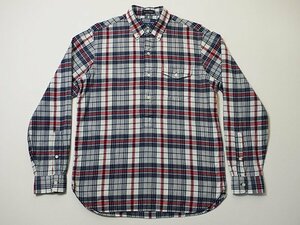 Polo Ralph Lauren　ラルフローレン　チェック　プルオーバー　長袖　BDシャツ　正規品　ボタンダウン　Indian Madras　CUSTOM FIT