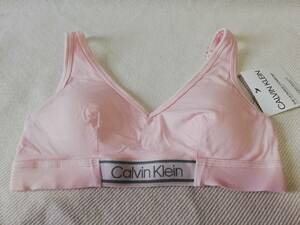 新品 カルバンクライン レディース スポーツブラ XSサイズ ピンク Calvin Klein ブラジャー スポブラ 女性用 下着 インナー アンダーウェア