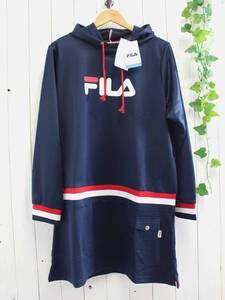 新品*FILA フィラ*UVカット90% 吸水速乾 パーカーワンピース ジャージー スポーツウェア(3L) 大きいサイズ レディース