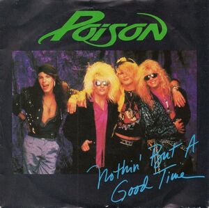 英7 Poison Nothin But A Good Time CL486 Capitol Records, Enigma (4) /00080