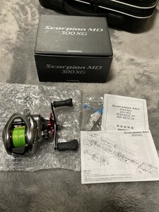 未使用 スコーピオンMD 300XG　シマノ SHIMANO