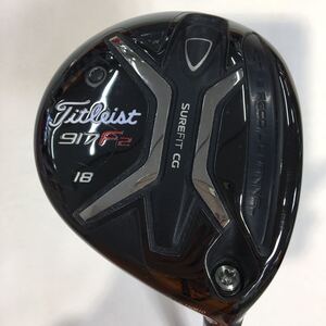 本州のみ送料無料◇FW◇タイトリスト◇917F2◇Titleist Speeder 517◇18度◇R◇42.5in◇D-2◇317g◇カバー無し