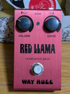 WAY HUGE WM23 RED LLAMA OVERDRIVE MkIII ウェイヒュージ レッドラマ ギター エフェクター