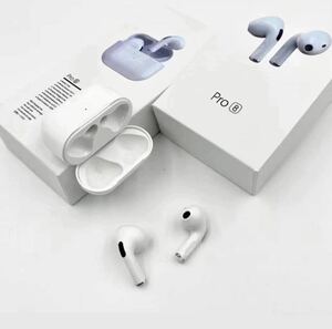 ★送料無料★Apple AirPodsPro型 2023最新型 高品質 新品 EDR ワイヤレスイヤホン Bluetooth iPhone8 iPhone x 11 12 13対応 Pro8