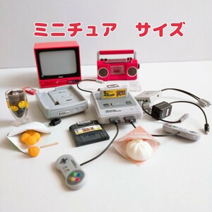 ミニチュア ゲーム 任天堂 ヒストリーコレクション スーパーファミコン スーパーマリオワールド リーメント コンビニ ビクター ガチャ 