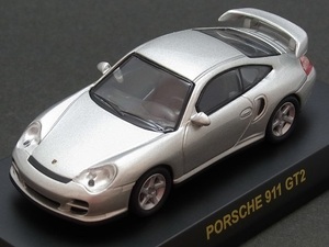 ★★★日曜夜★ルース★PORSCHE 911 GT2 (2002)★PORSCHE MINICAR COLLECTION II★サークルKサンクス限定★KYOSHO★1/64