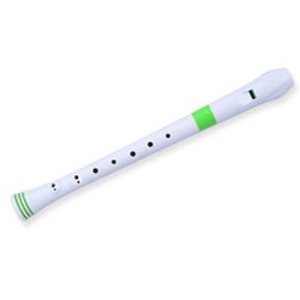 NUVO Recorder FGREGNJP White/Gree ジャーマン式ソプラノリコーダー〈ヌーヴォ〉