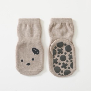 ☆ ベージュ ☆ Sサイズ（0～1才推薦） ☆ キッズ ソックス sesocks03 ベビー 靴下 セット 滑り止め ソックス キッズ くつ下