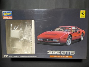 ハセガワ　１/２４　フェラーリ３２８GTB　エンジン・エッチングパーツ付キット