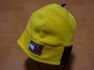 TOMMY HILFIGER　フリース　キャップ　90s トミーヒルフィガー　ワッチキャップ　ビーニー キャップ