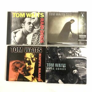 CD盤面キズあり再生OKジャンク扱★4点セット★Tom Waitsトムウェイツ★Rain DogsレインドッグMule Variationsミュール・ヴァリエイションズ