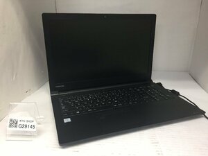 ジャンク/ TOSHIBA dynabook B65/J PB65JVB13FBAD21 Intel Core i3-7130U メモリ4.1GB ストレージ無し 【G29145】