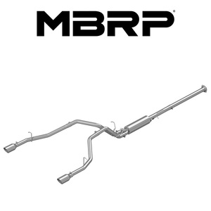 MBRP 2019-2024 RAM ラム 1500 5.7L V8 CAT-BACK レース エキゾースト 正規品