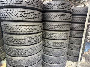 法人送料込み　225/80R17.5 123/122L BS エコピアM801Ⅱ ミックス再生　2020-2021年　残溝11.3mm 在庫100本　1本9800円　千葉県引取り可能