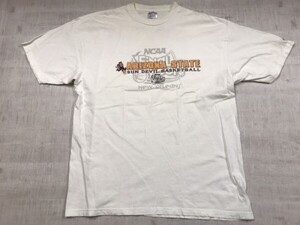 チャンピオン Champion アリゾナ州立大学サンデビルズ NCAA バスケットボール 半袖Tシャツ カットソー メンズ 大きいサイズ XXL 白