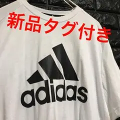 期間限定価格♪ アディダス★ビッグロゴ★Tシャツ メンズ　L 新品タグ付き