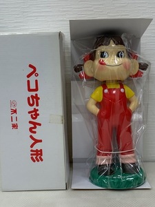 ☆ 1000円セール ☆未使用　非売品 不二家 首振り　ペコちゃん人形　FUJIYA　◆28644